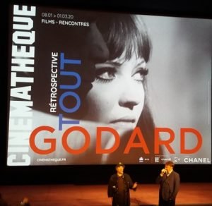 Jean-Luc Godard Hommage Cinémathèque Sabine Vaillant