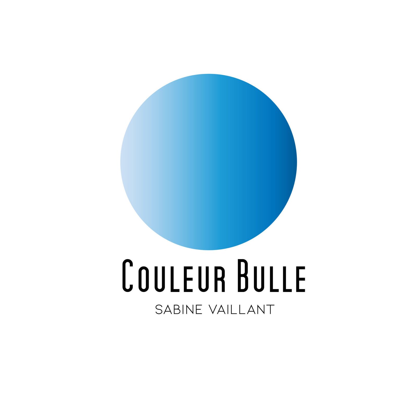 Couleur Bulle - Logo - Sabine Vaillant