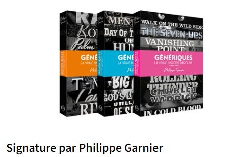Livres Philippe Garnier