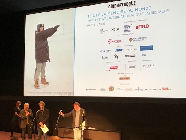 Joel Coen - Ouverture du Festival Toute La Mémoire du Monde - Cinémathèque française 8 mars 2023