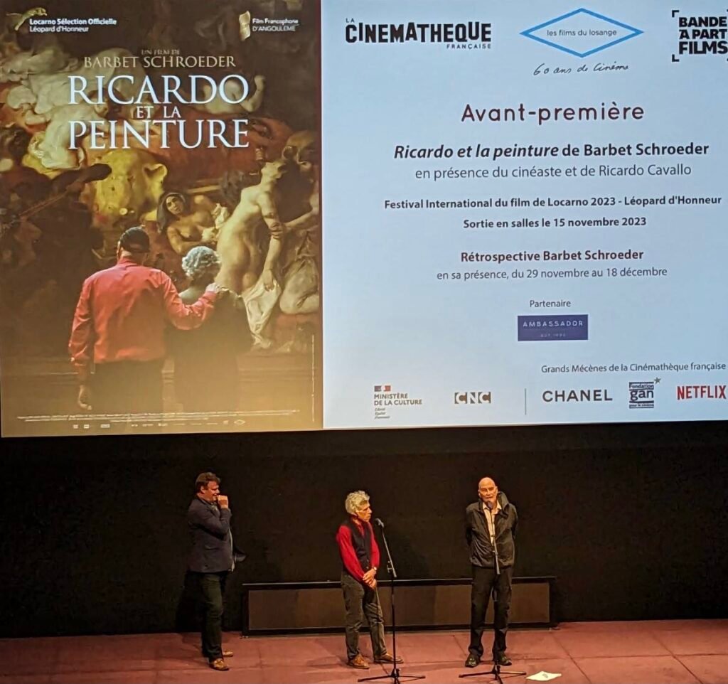 Ricardo Cavallo - Cinémathèque française - 13 novembre 2023