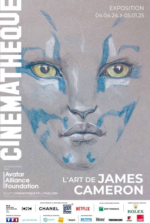 Affiche L'Art de James Cameron - Cinémathèque