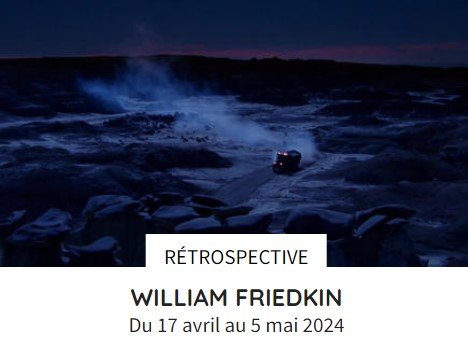 Affiche Rétrospective William Friedkin Cinémathèque