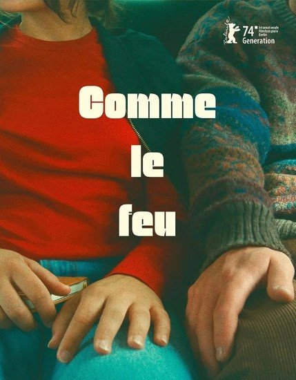 Affiche comme le feu - Philippe Lesage