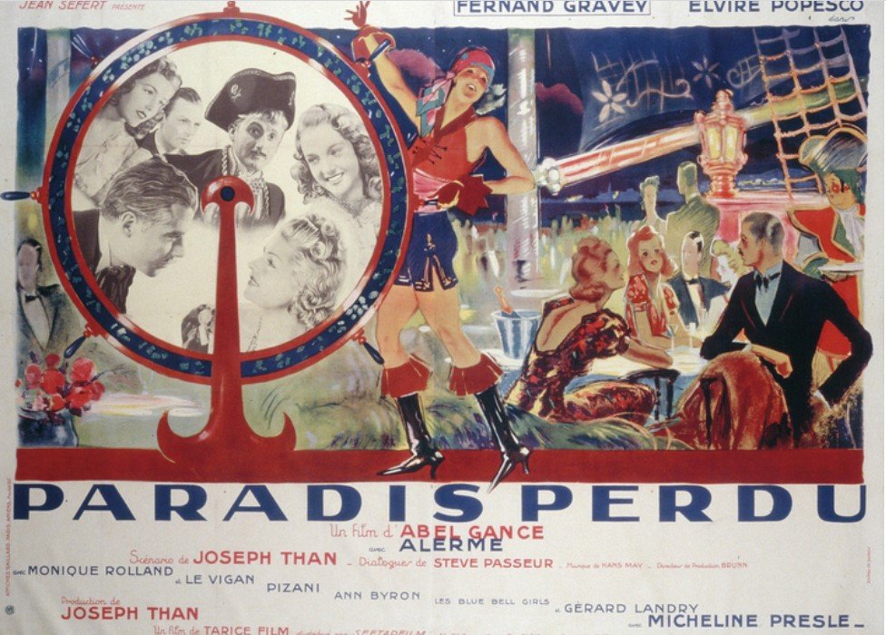 Affiche Paradis Perdu - Abel Gance