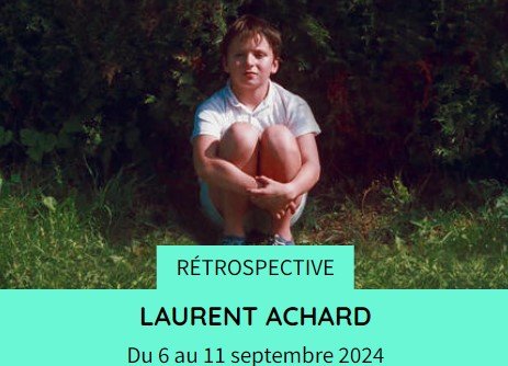 Affiche Rétrospective Laurent Achard