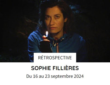 Affiche Rétrospective Sophie Fillières Cinémathèque 2024