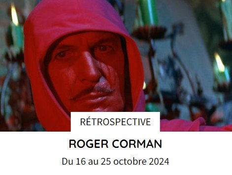 Affiche Rétrospective Roger Corman - Cinémathèque 2024 