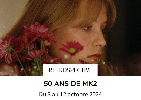 50 ANS DE MK2A la Cinémathèque française jusqu'au 12 octobre 2024