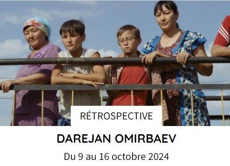 Affiche Rétrospective Darejean Omirbaev - Cinémathèque jusqu'au 16 octobre 2024