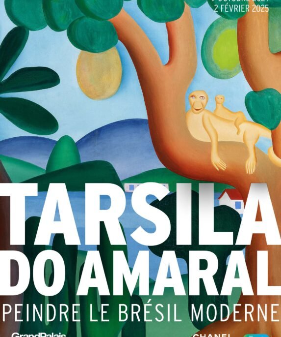 Affiche-de-lexposition-Tarsila-do-Amaral.-Peindre-le-Bresil-moderne-©-GrandPalaisRmn-2024