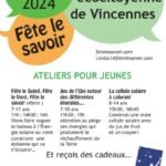 Journée Ecocitoyenne de Vincennes avec Fête le Savoir - 5 octobre 2024