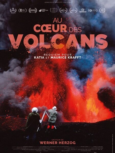 Affiche Au Cœur des volcans Requiem pour Katia et Maurice Krafft - Werner Herzog