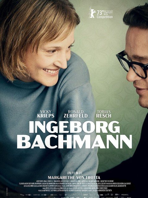 Affiche Ingeborg Bachmann - 2023 - Margarethe Von Trotta