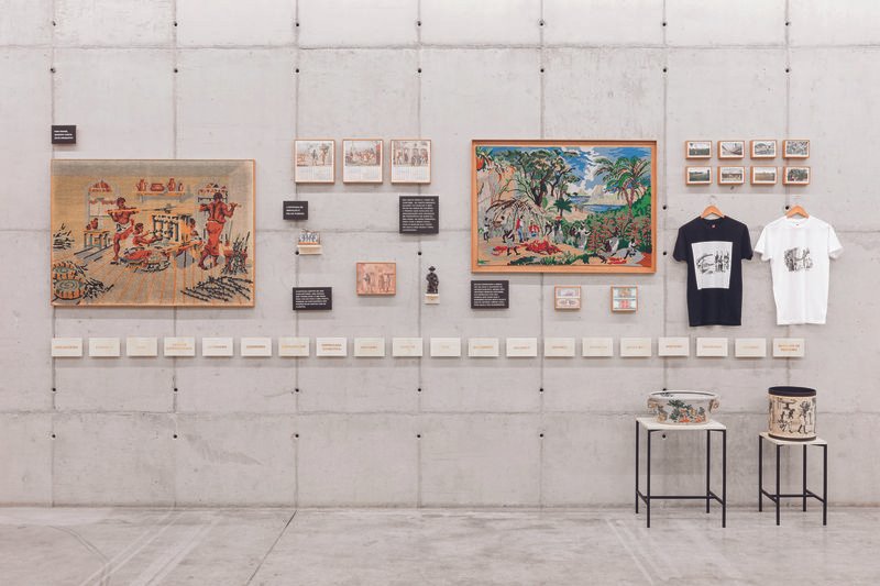  Jaime Lauriano et son installation Trabalho, 2017 - Le Brésil illustré. L'héritage postcolonial de Jean-Baptiste Debret