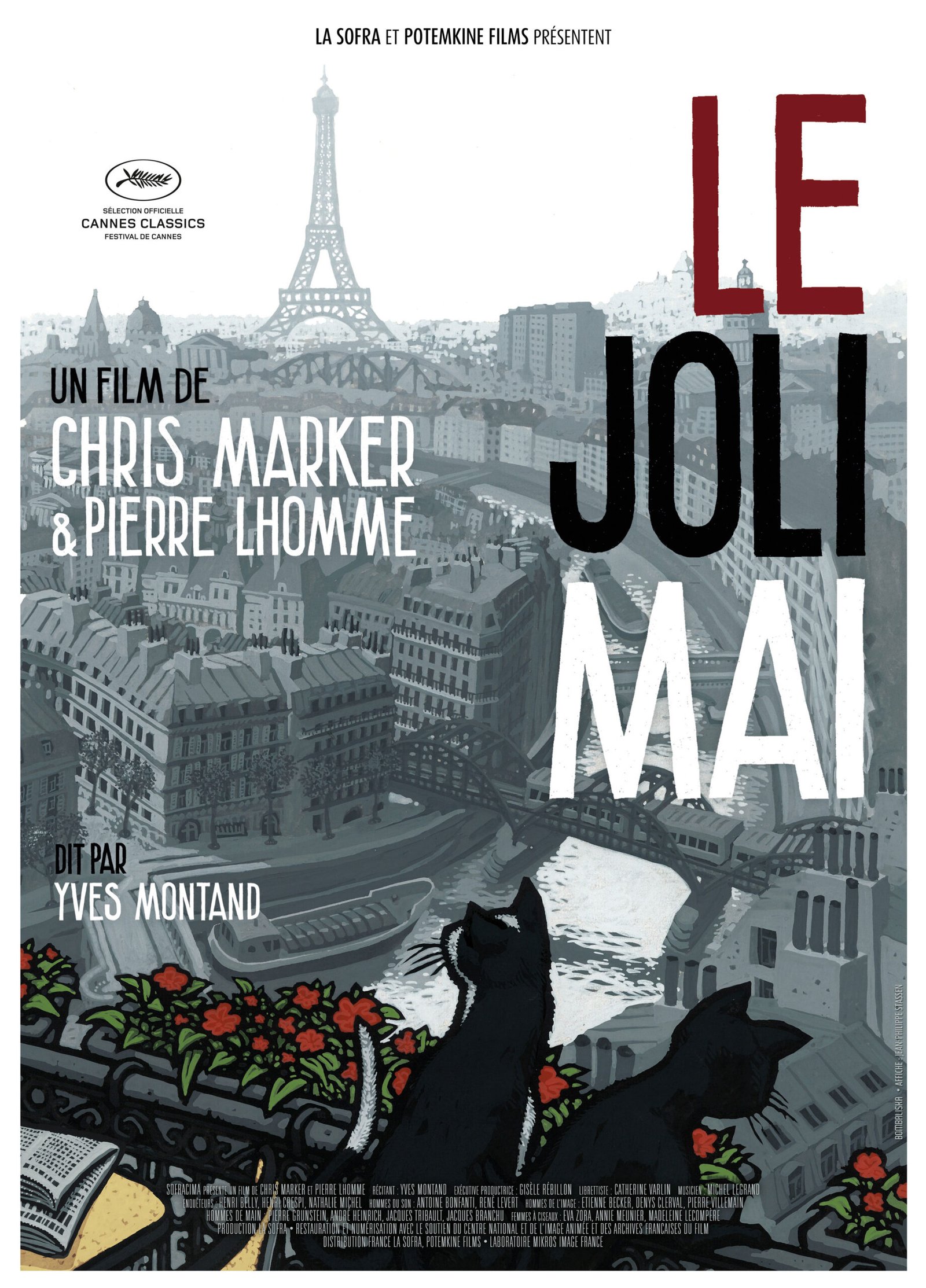 Affiche Le Joli Mai - 1963 - Chris Marker - Pierre Lhomme
