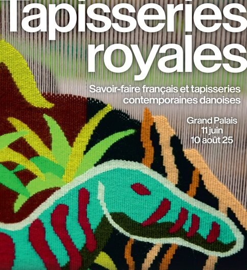 Affiche de l’exposition Tapisseries royales © GrandPalaisRmn, Paris, 2025