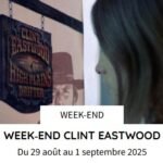 Affiche Rétrospective Clint Eastwood - Cinémathèque jusqu'au 1 er septembre 2025
