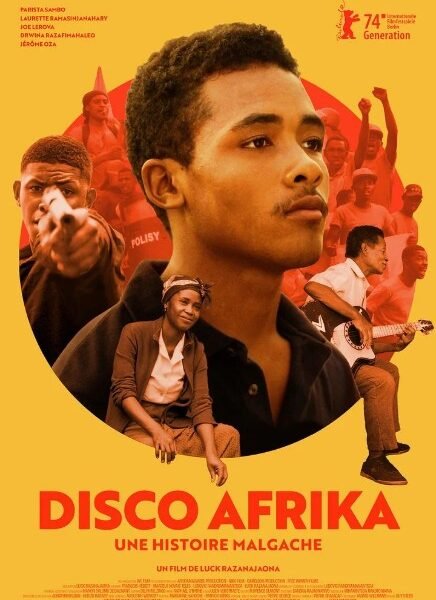 Affiche Disco Afika : une histoire malgache - 2024 - Luck Razanajaona
