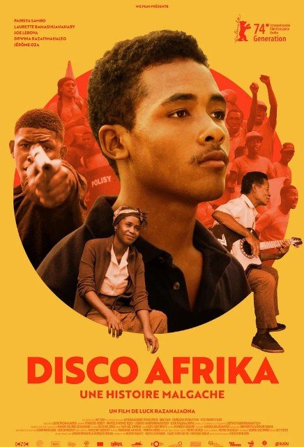 Affiche Disco Afika : une histoire malgache - 2024 - Luck Razanajaona