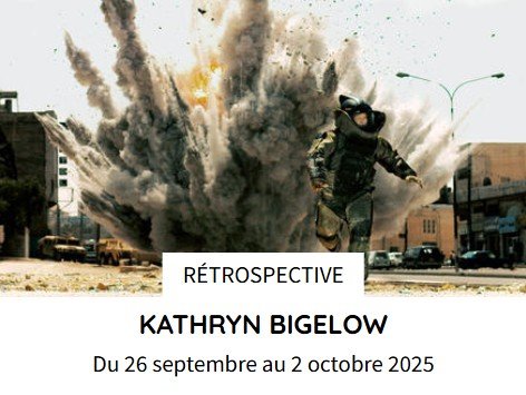 Affiche Rétrospective Kathryn Bigelow - Cinémathèque française