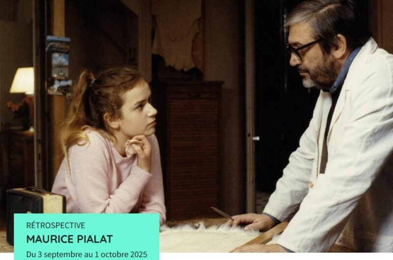Affiche Rétro Maurice Pialat - Cinémathèque 3 septembre 2025