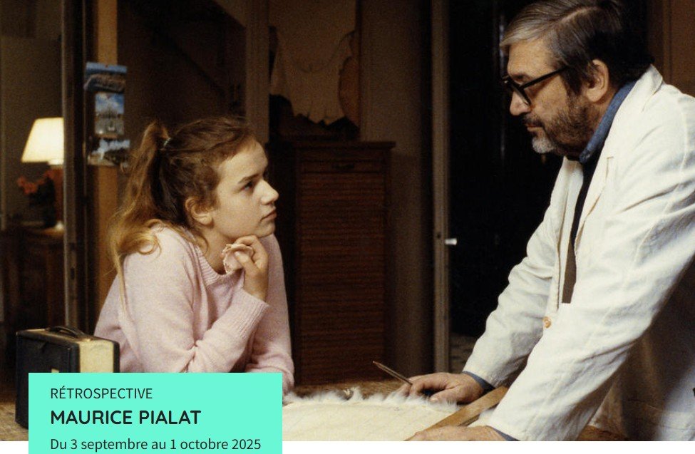 Affiche Rétro Maurice Pialat - Cinémathèque 3 septembre 2025