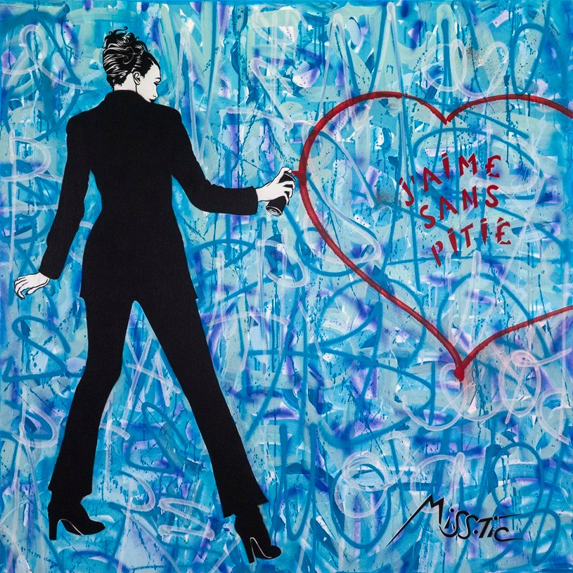MissTic_Mathgoth_J'aime sans pitié (2018)_150_150cm - ©Atelier MissTic.jpg