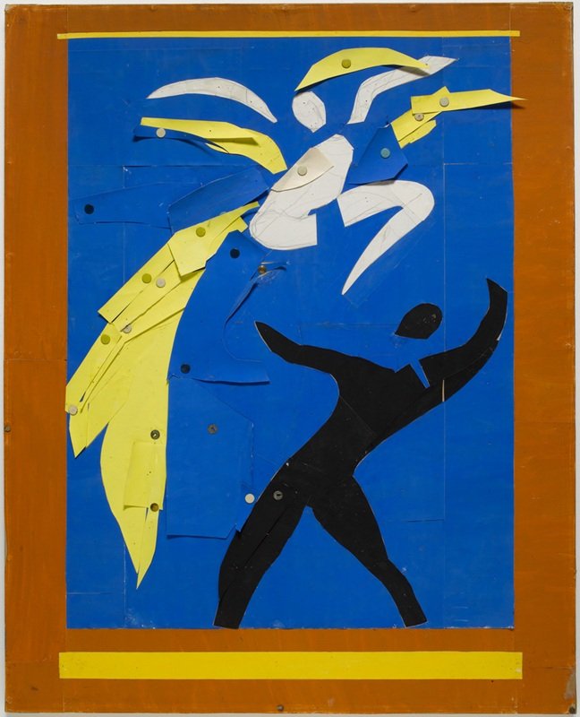 Henri MATISSE, Deux danseurs, 1937-1938, 80,2 x 64,5 cm © Centre Pompidou, MNAM-CCI Philippe Migeat Dist.GrandPalaisRmn 