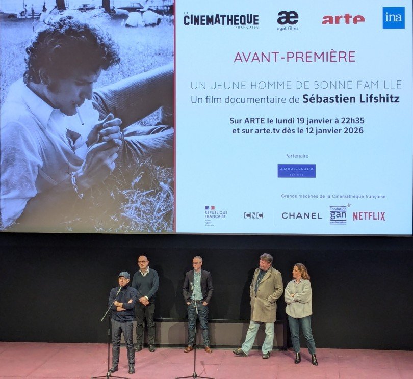 Avant - Première -Cinémathèque Un Jeune Homme de Bonne Famille - 2025 - Sébastien Lifshitz