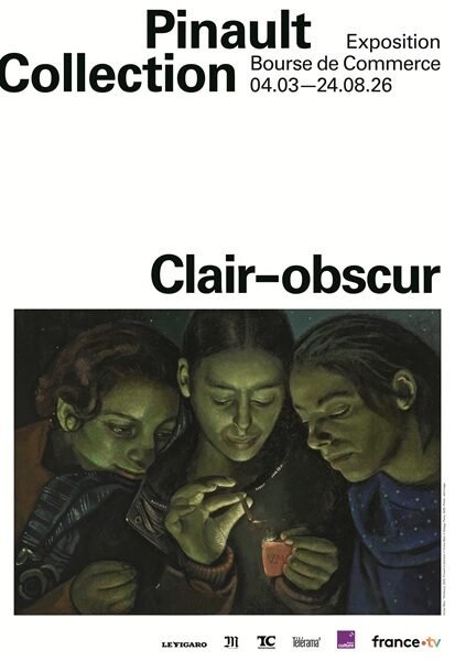Affiche Clair-obscur -Collection Pinault - Bourse de Commerce