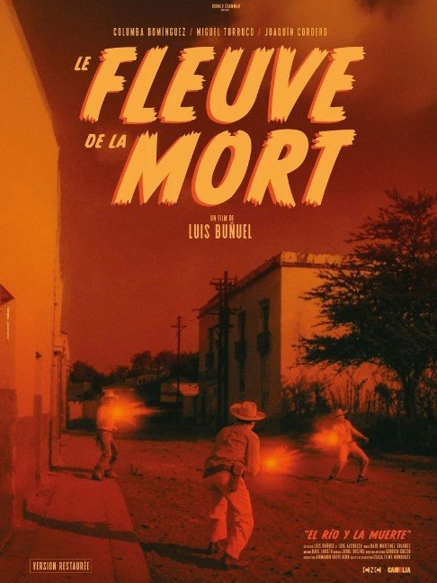 Affiche Le fleuve de la mort - 1954 - Luis Buñuel
