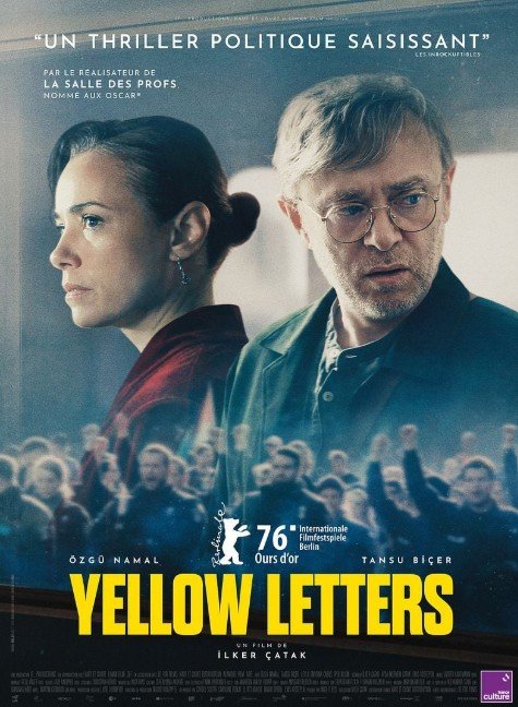 Affiche Yellows Letters (Sarı Zarflar) - 2025 - İlker Çatak