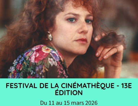 Affiche Festival Cinémathèque 2026