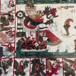 Codex Tonalámatl Aubin © INAH - Accord avec la Bibliothèque nationale de France 2021