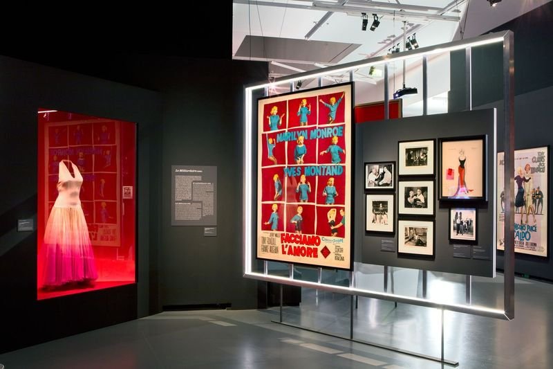 Scénographie Exposition Marilyn Monroe - © Stéphane Dabrowski - Cinémathèque française