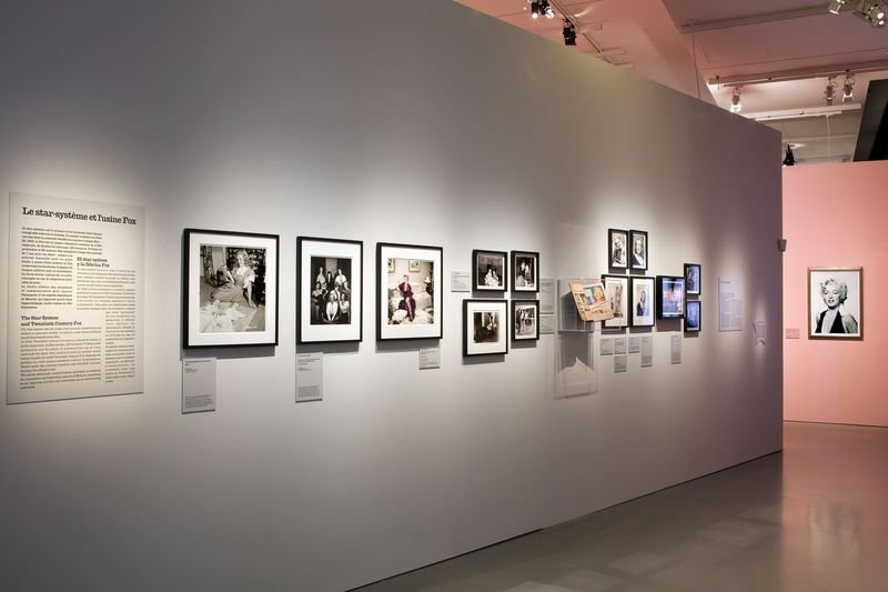 Scénographie Exposition Marilyn Monroe - © Stéphane Dabrowski - Cinémathèque française