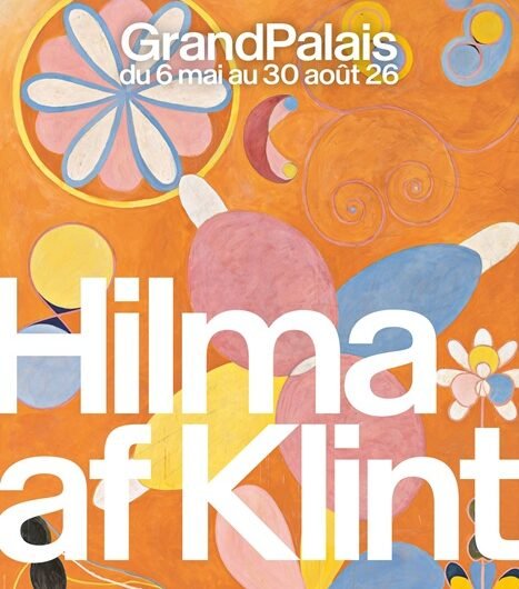 Affiche de l’exposition Hilma af Klint © GrandPalaisRmn - Centre Pompidou, Paris, 2025