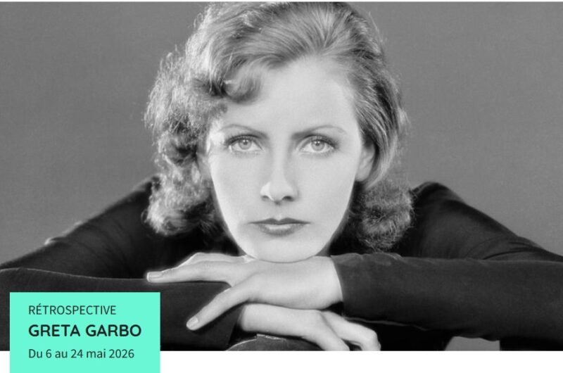 Affiche Rétrospective Cinémathèque Greta Garbo