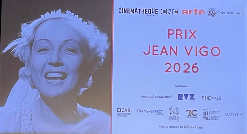 Prix Jean Vigo 2026 - cinémathèque - 6 juillet 2026