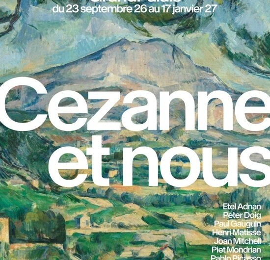Affiche Cezanne et nous © GrandPalaisRmn 2026 ©, Paris, 2026