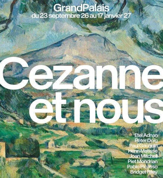 Affiche Cezanne et nous © GrandPalaisRmn 2026 ©, Paris, 2026