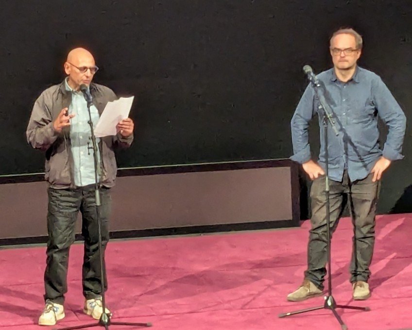 Damien Obdoul - Bernard Payen - Cinémathèque française 21 octobre 2021